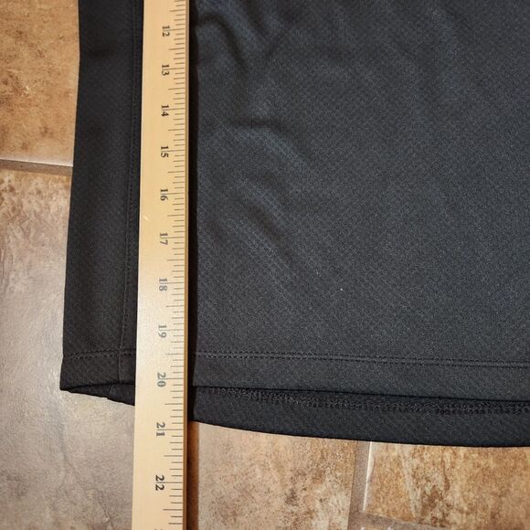 Nike Dri-Fit Youth Medium Black Quarter Zip – Embroidered Logo, Long Sleeve - Picture 4 of 8